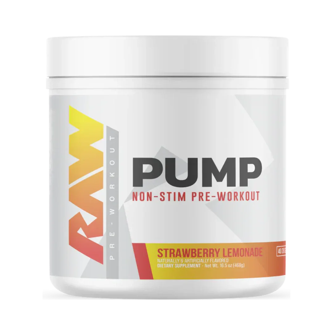 PUMP Pre-Entreno Non-Stim - RAW CBUM - Get Fit Mexico
