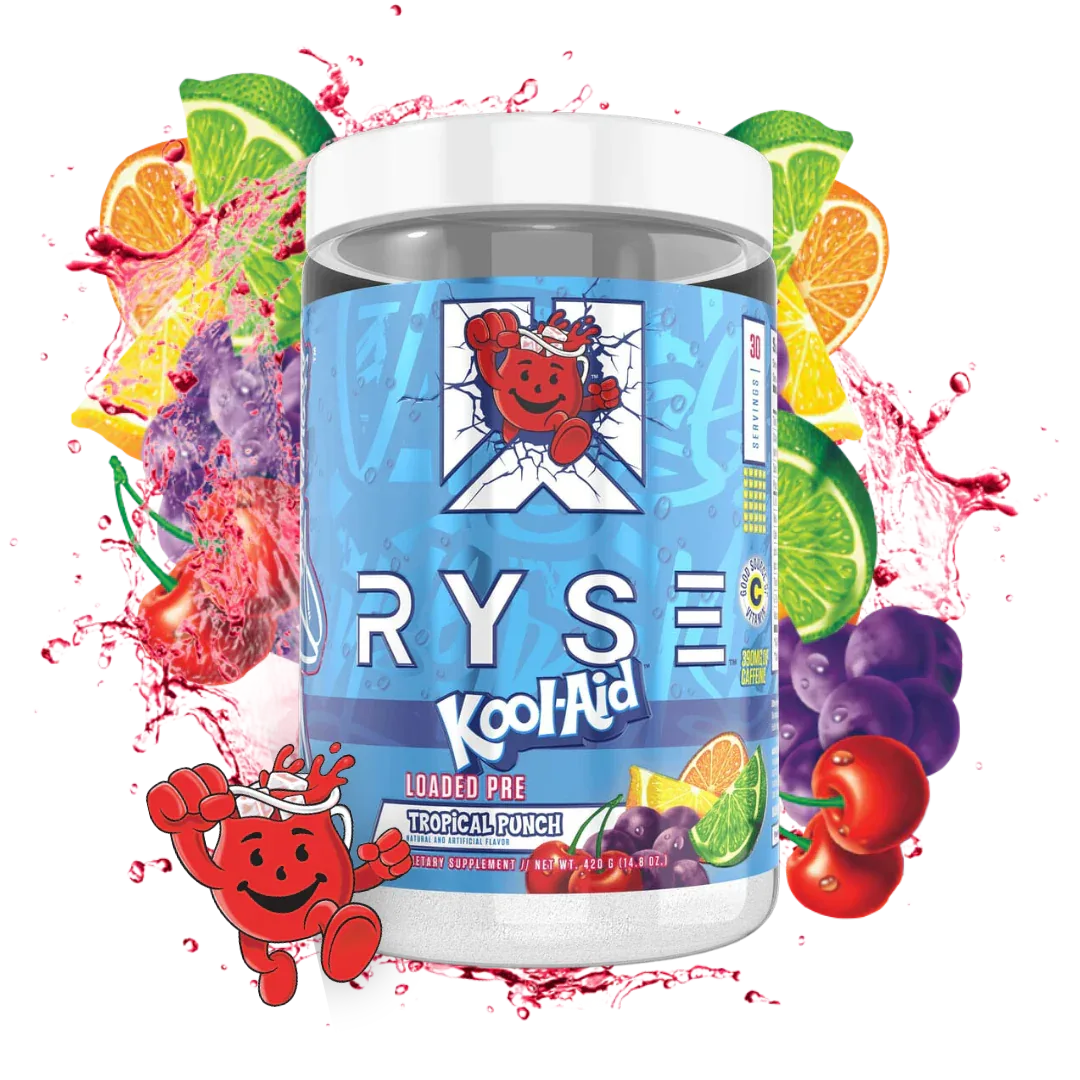 Loaded Pre-Entreno RYSE - Energía, Pump y Enfoque 30 Tomas - Get Fit Mexico