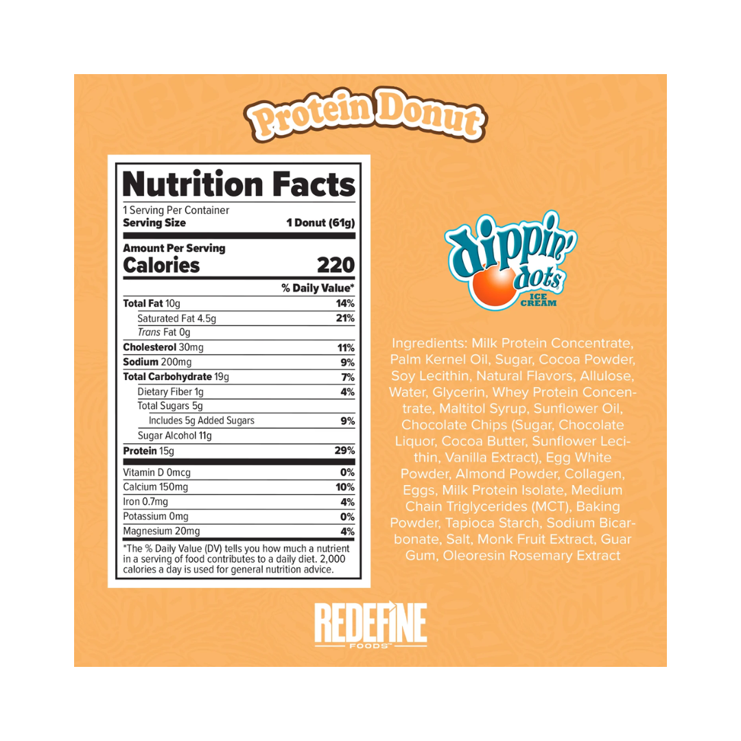 Dona de Proteína REDEFINE FOODS | 15g Proteína