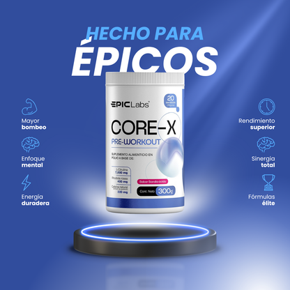 CORE-X® | Fórmula clínica para rendimiento de élite