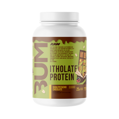 La proteína de CBUM x RAW Itholate 2lbs
