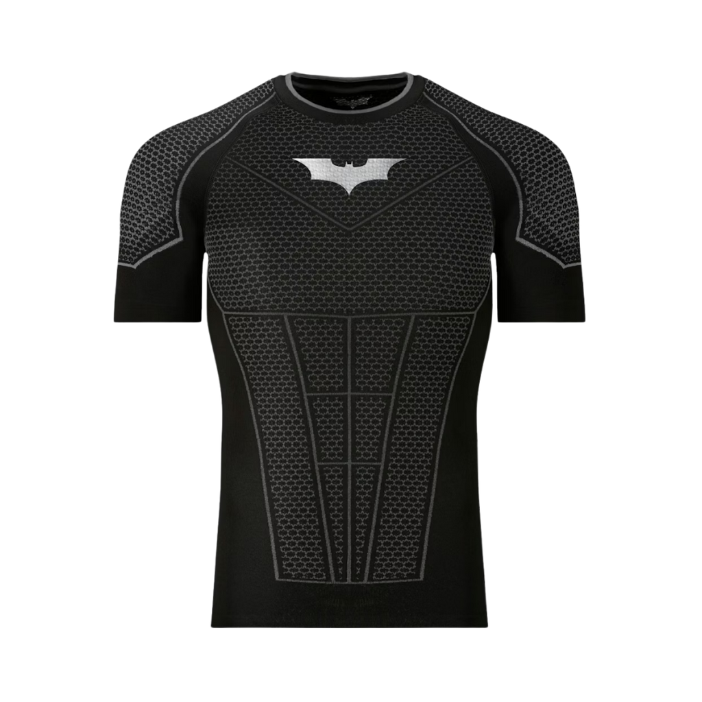 Playera de Compresión Batman YOUNGLA | Ropa Deportiva Premium para Gym