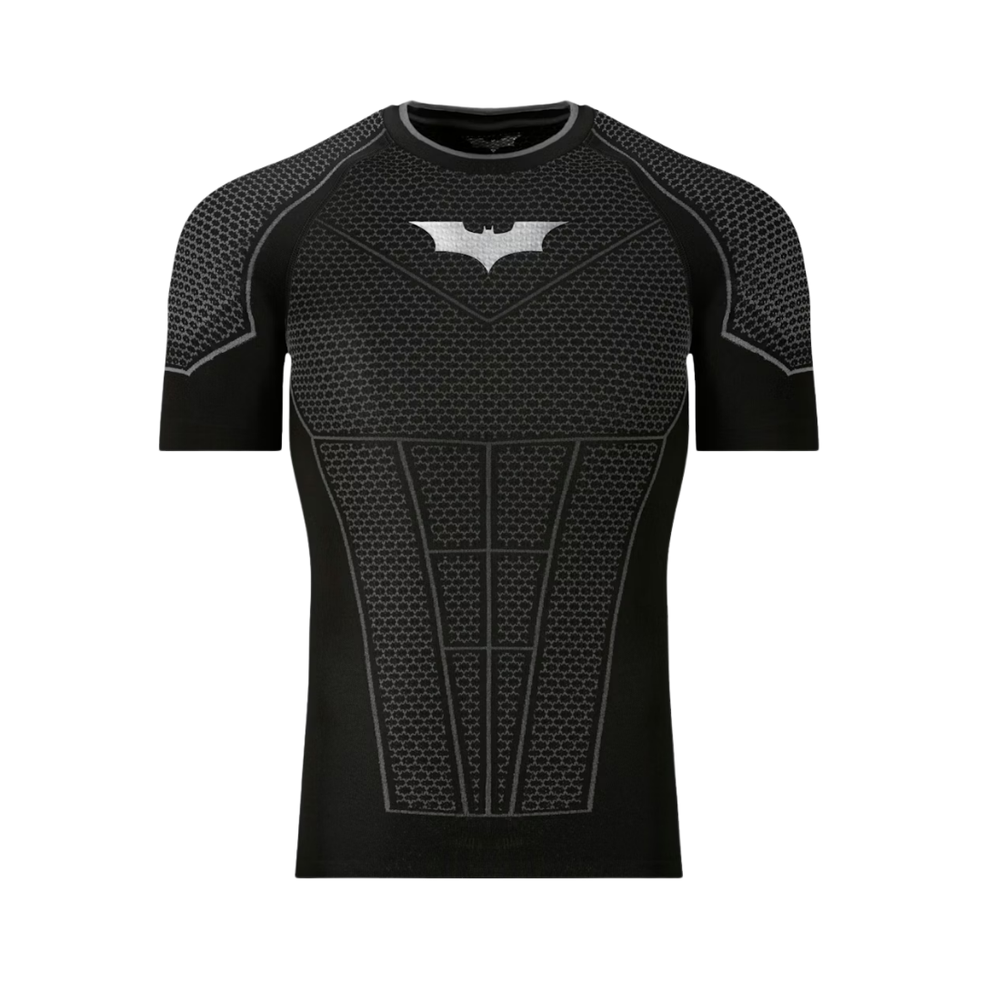 Playera de Compresión Batman YOUNGLA | Ropa Deportiva Premium para Gym