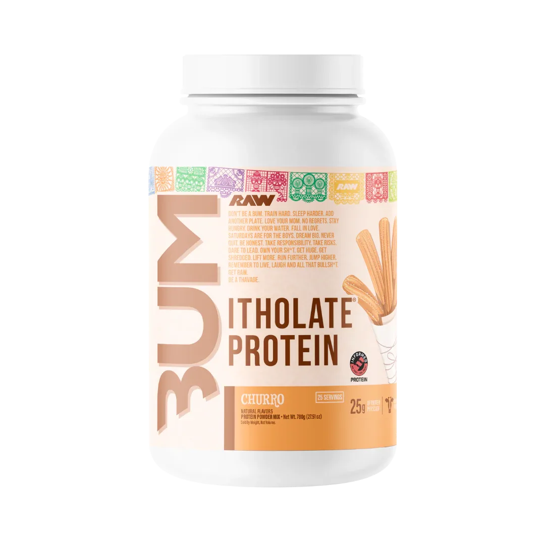 Proteína Isolate CBUM Itholate 2lbs - RAW Nutrition - Get Fit Mexico