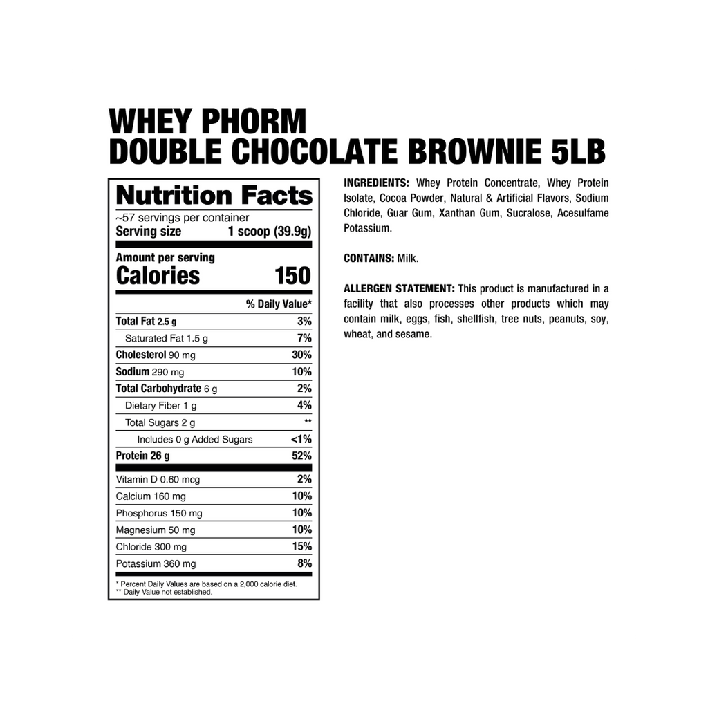 Whey Phorm Proteína 5lbs Dragon Pharma - Isolate + Concentrado