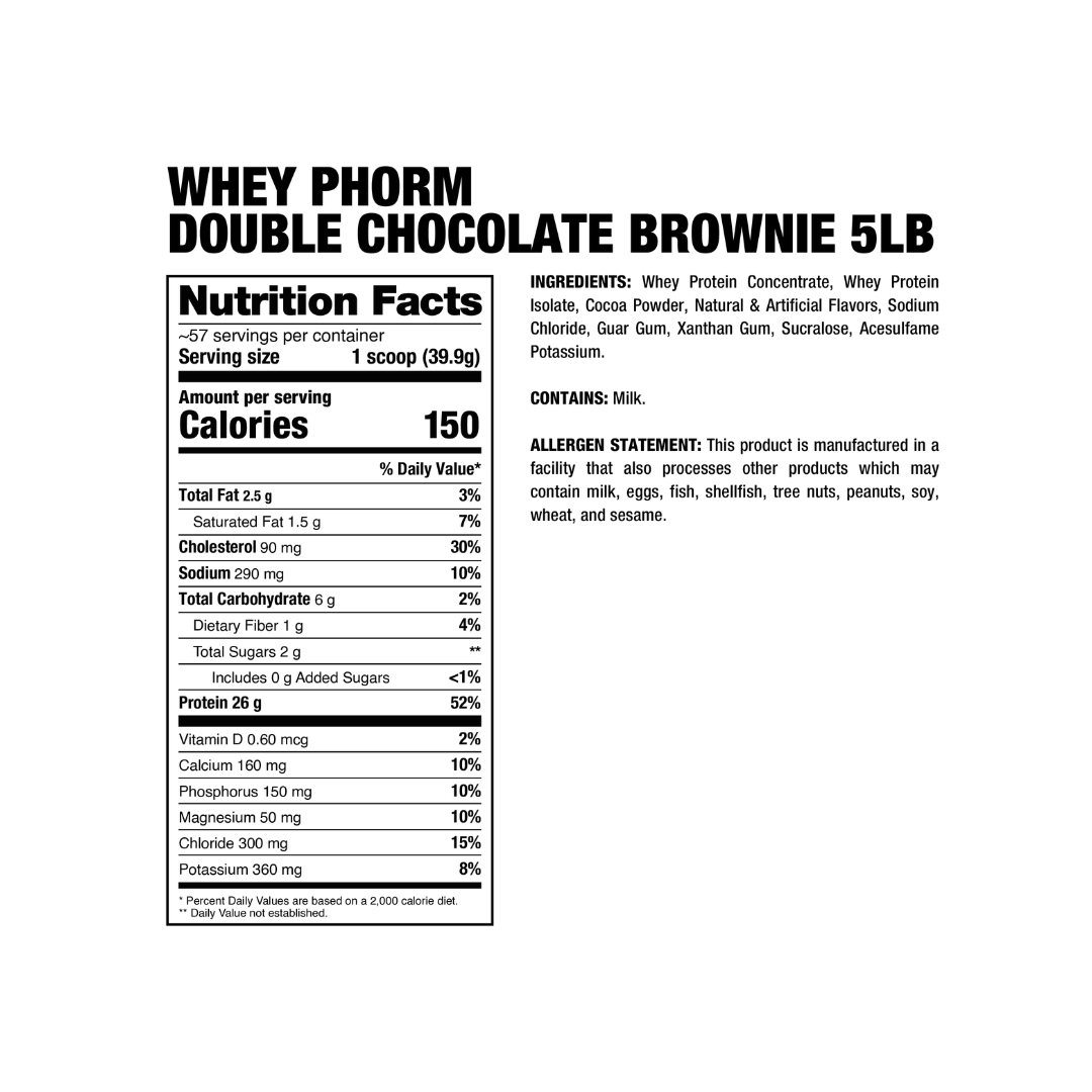 Whey Phorm Proteína 5lbs Dragon Pharma - Isolate + Concentrado