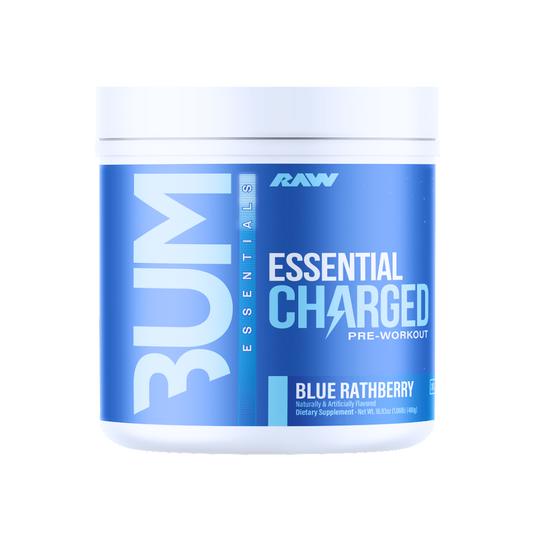 Essential Charged Pre-Entreno - CBUM x RAW