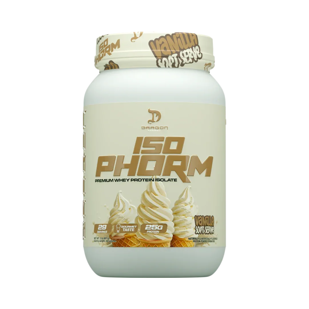 Dragon IsoPhorm Whey Isolate 2lbs - Hidrolizada Sin Lactosa - Get Fit Mexico