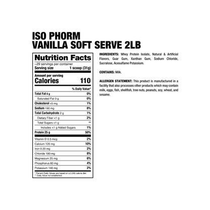 Dragon Iso Phorm 2lbs - DRAGON PHARMA