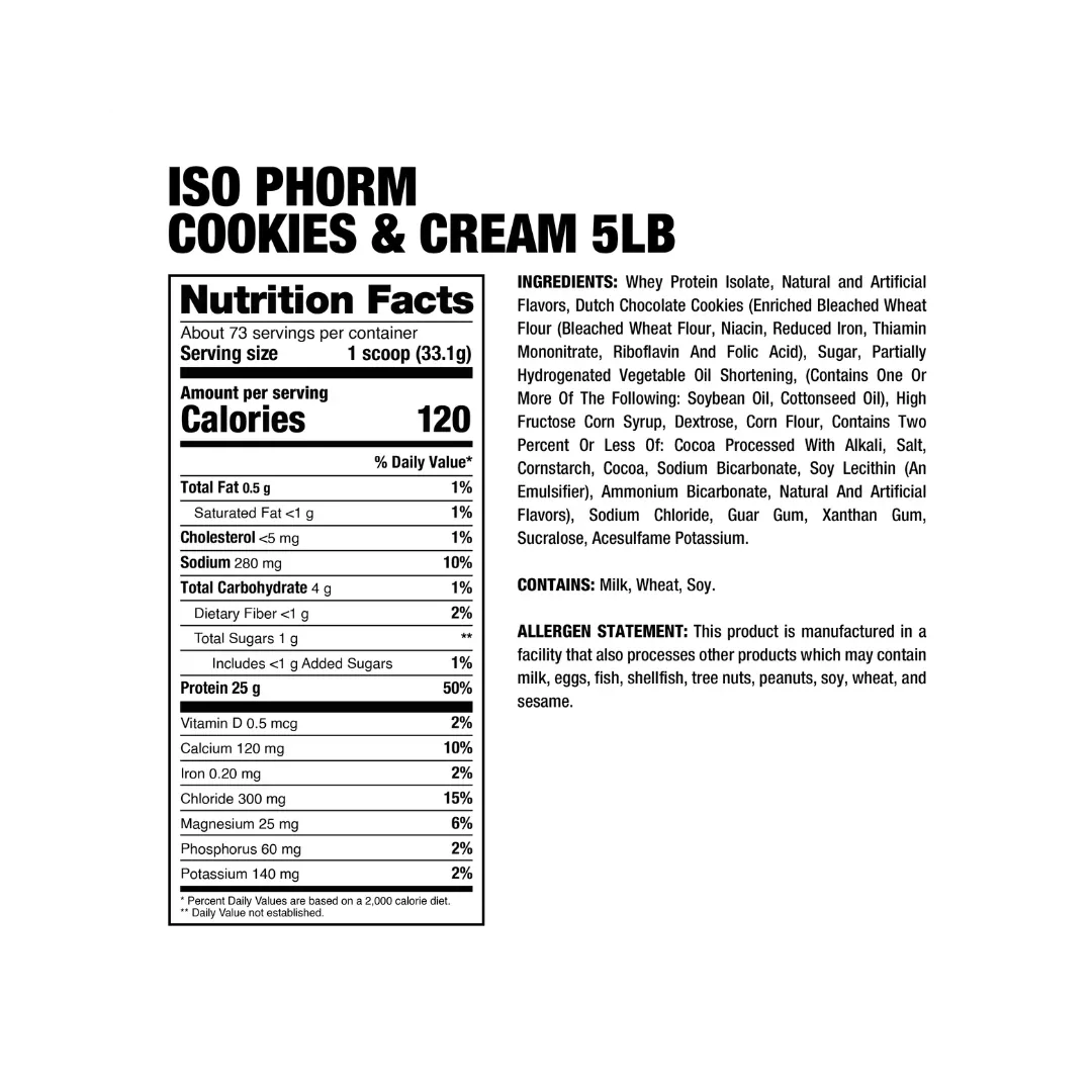 Proteína Isolate Dragon IsoPhorm 5lbs - Sabor Gourmet - Get Fit Mexico