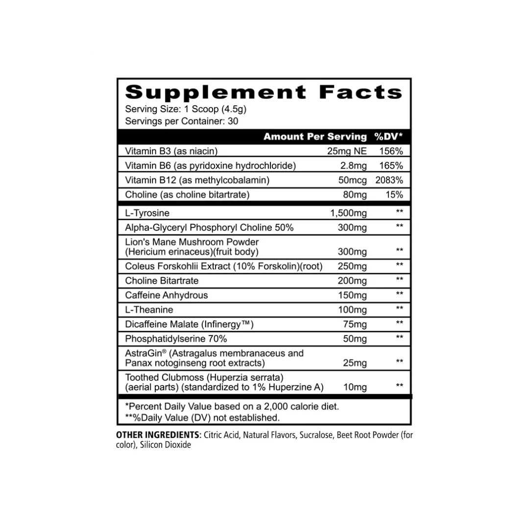 Focus Nootrópico - PANDA SUPPS - Get Fit Mexico
