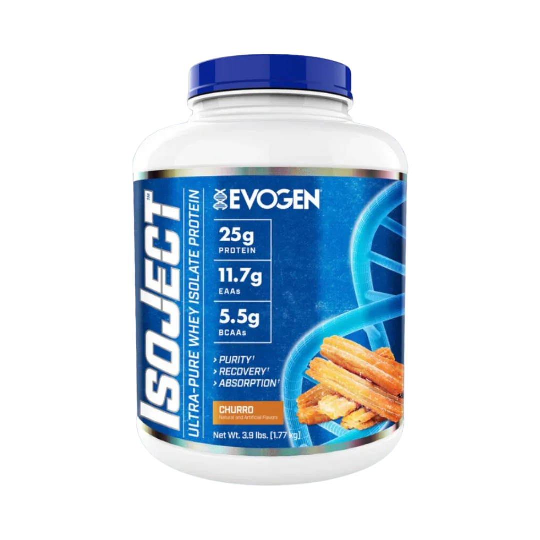 Isoject Whey Isolate 4lbs Evogen - Proteína de Campeones - Get Fit Mexico