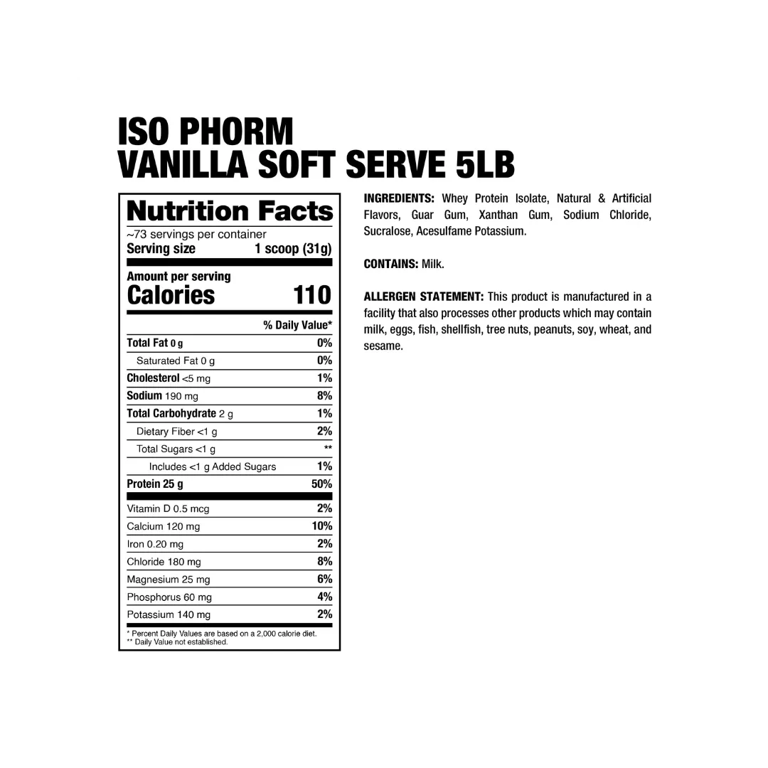 Proteína Isolate Dragon IsoPhorm 5lbs - Sabor Gourmet - Get Fit Mexico