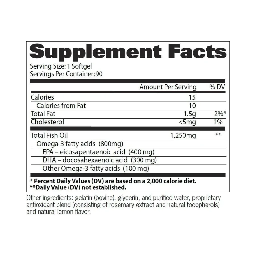 Omega 3 - GAT SPORT - Get Fit Mexico