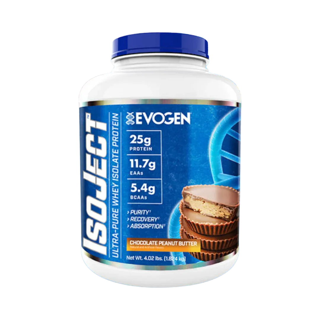 Isoject Whey Isolate 4lbs Evogen - Proteína de Campeones - Get Fit Mexico