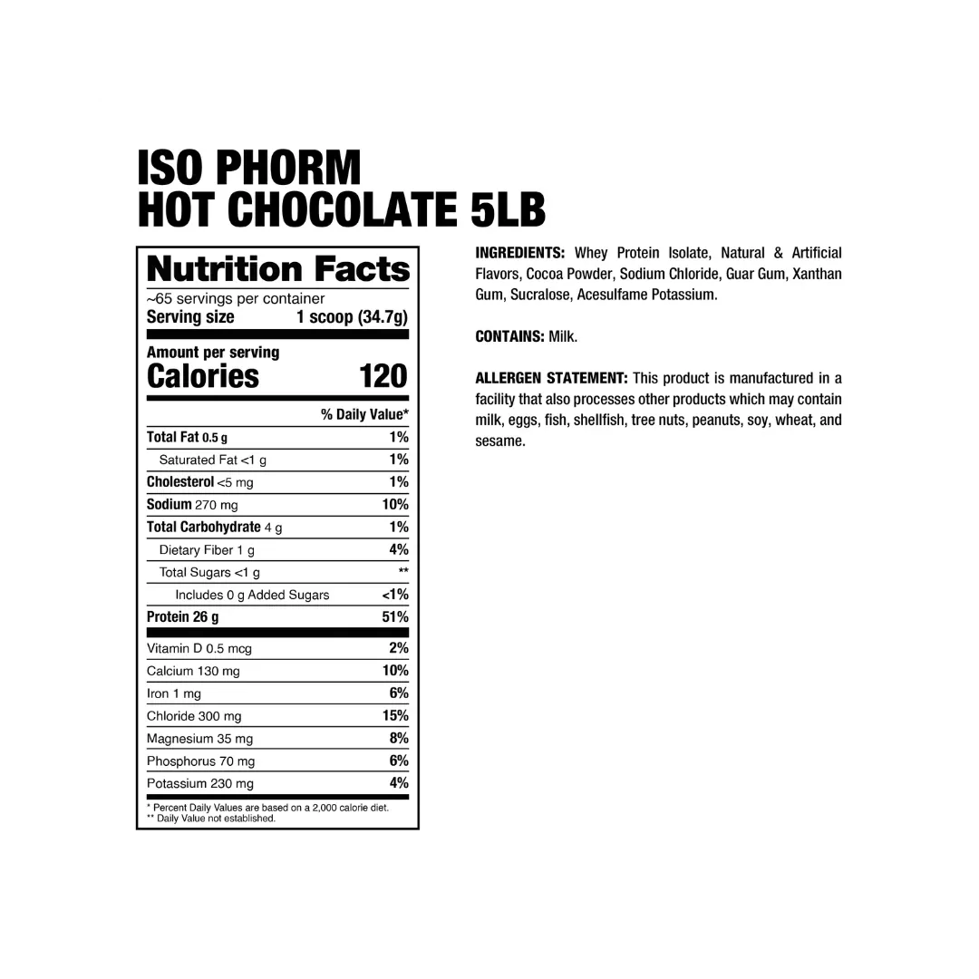 Proteína Isolate Dragon IsoPhorm 5lbs - Sabor Gourmet - Get Fit Mexico