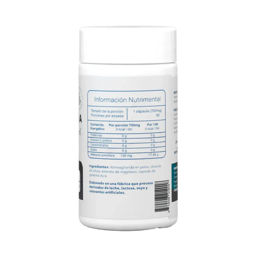 Ashwagandha Sensoril Essentials - Reduce Estrés 60 Cápsulas - Get Fit Mexico