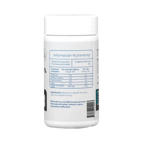 Berberina Essentials - Control de Glucosa y Metabolismo - Get Fit Mexico