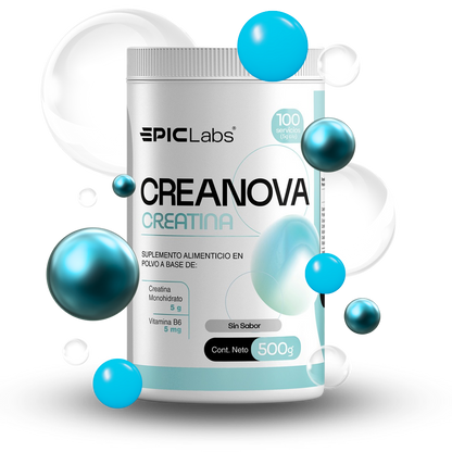 CREANOVA® | Creatina + B6 de alta absorción