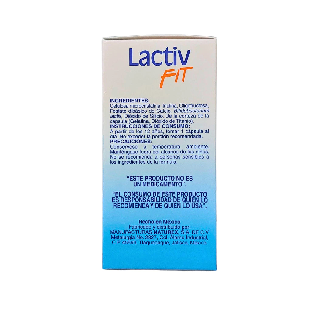 Lactiv Fit - Modo de uso e ingredientes