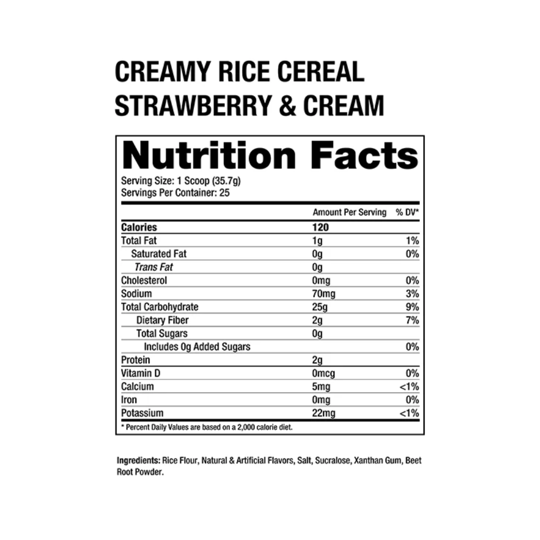 Crema de Arroz Carbohidratos Limpios -  DRAGON PHARMA