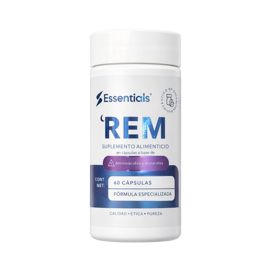 REM Sueño y relajación (melatonina + magnesio) - ESSENTIALS