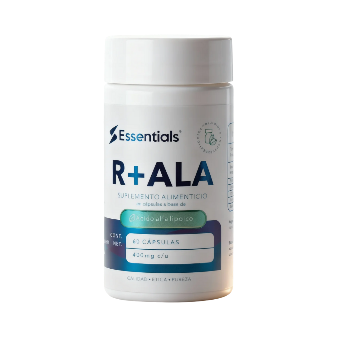 Ácido Alpha Lipoico  R+ALA - ESSENTIALS