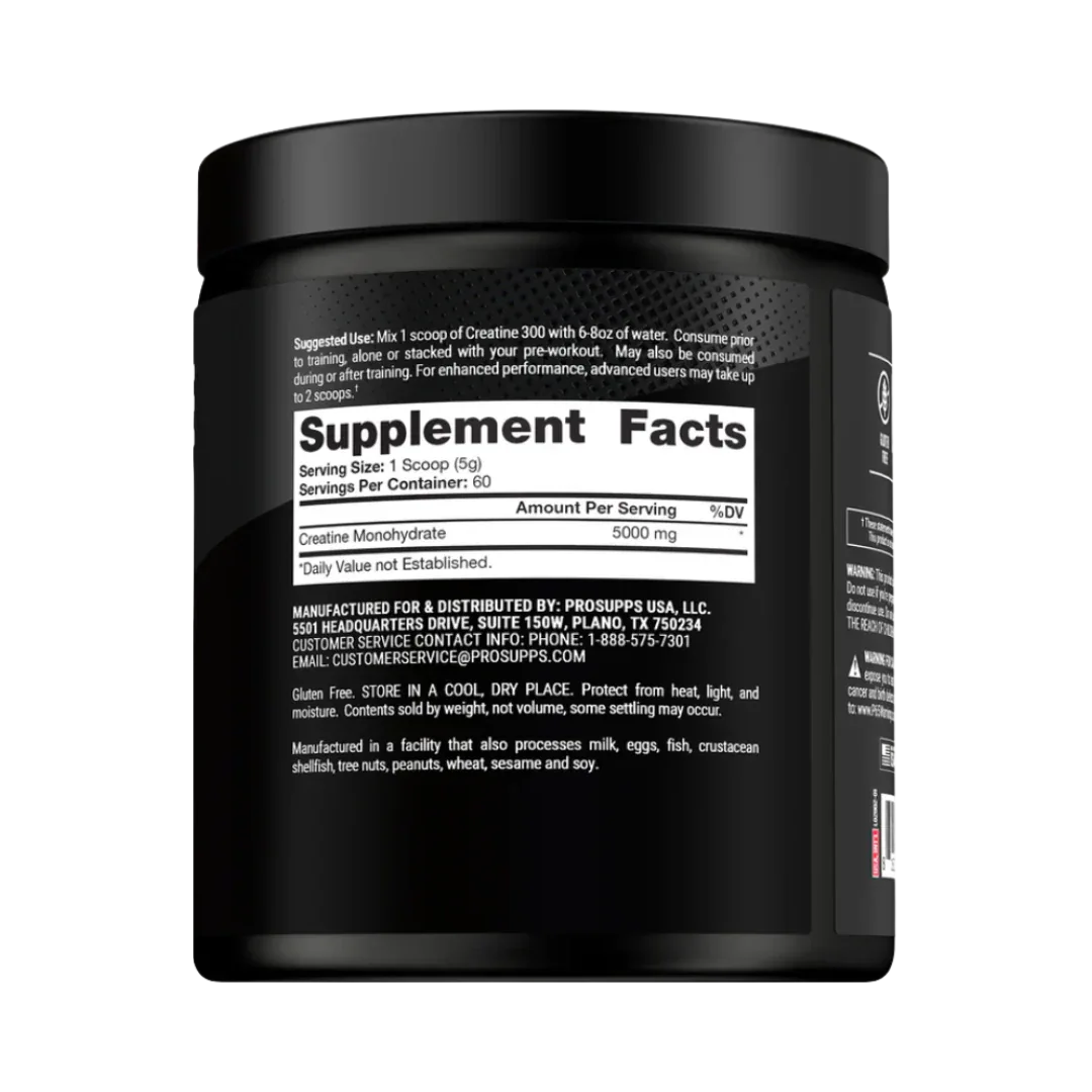 Creatina 300 - PROSUPPS - Get Fit Mexico
