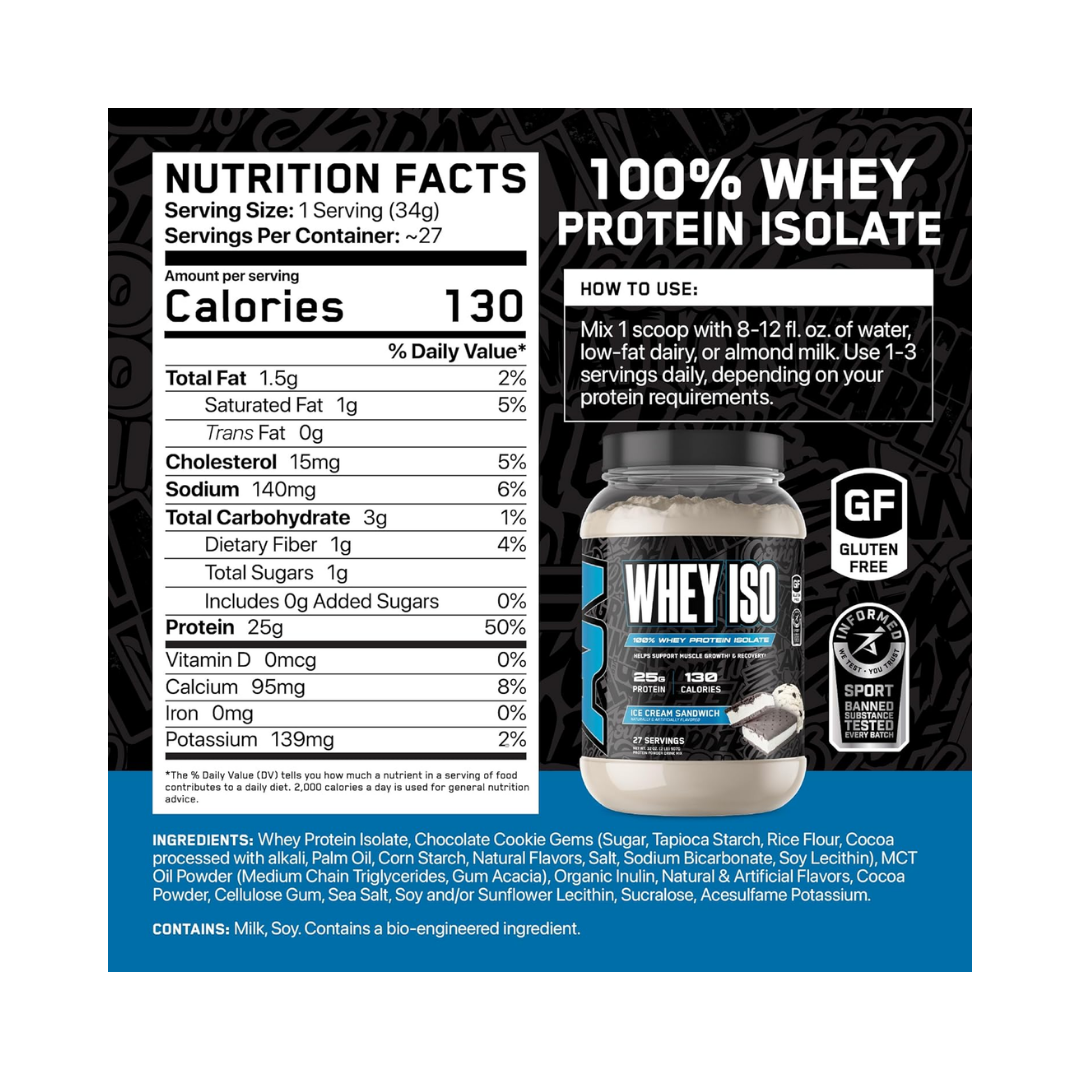 Whey Isolate Protein ABE 2lbs - APPLIED NUTRITION