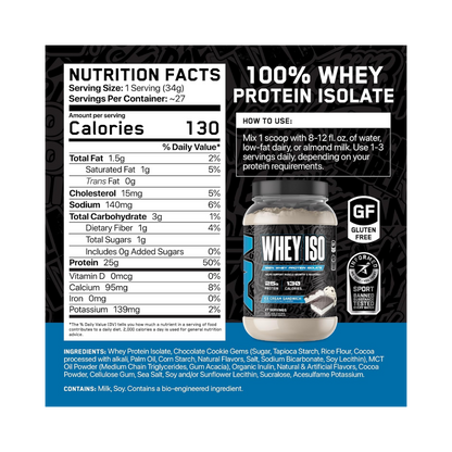 Whey Isolate Protein ABE 2lbs - APPLIED NUTRITION