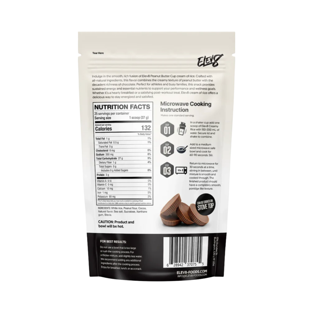 Carbohidratos Crema de Arroz - ELEV8