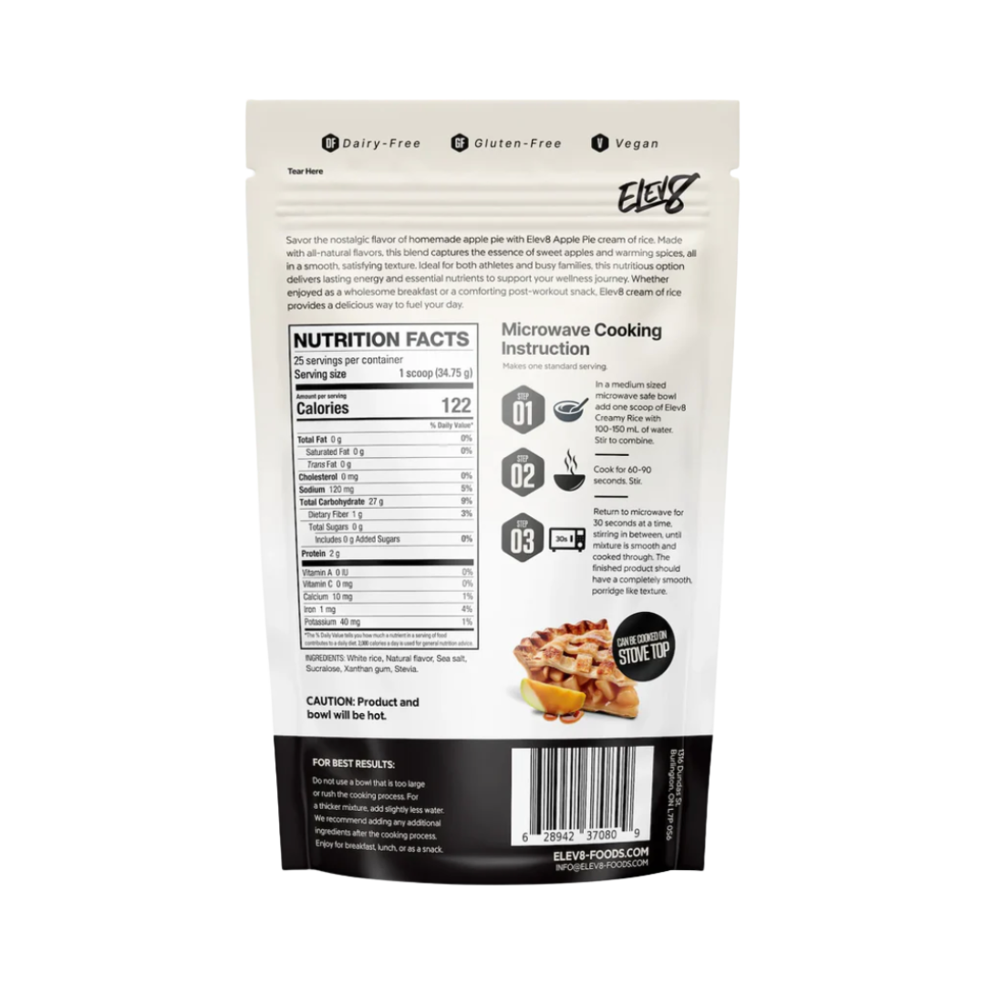 Carbohidratos Crema de Arroz - ELEV8
