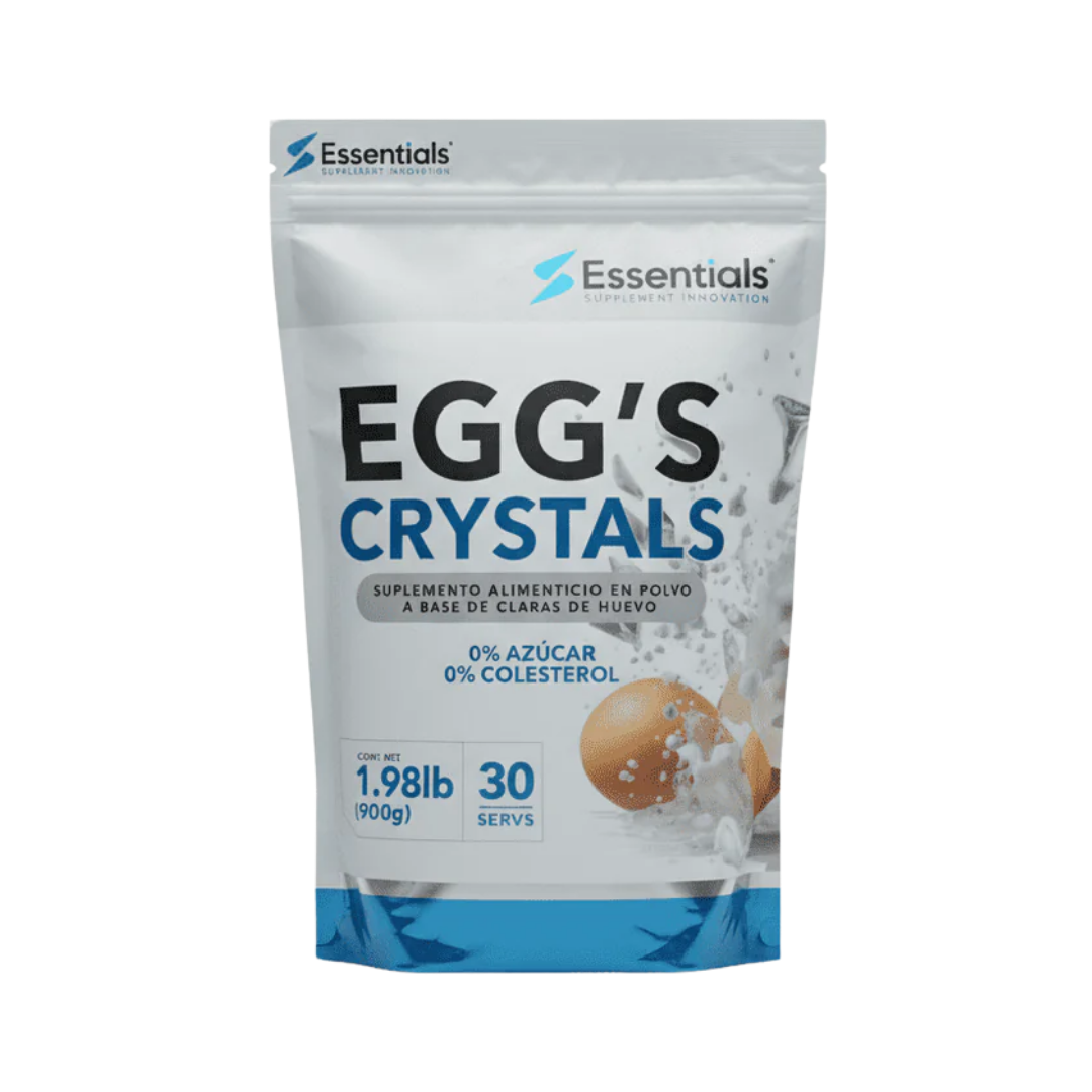 Proteína de Huevo Egg's Crystals 2lbs - Essentials | Alta Absorción y Digestión