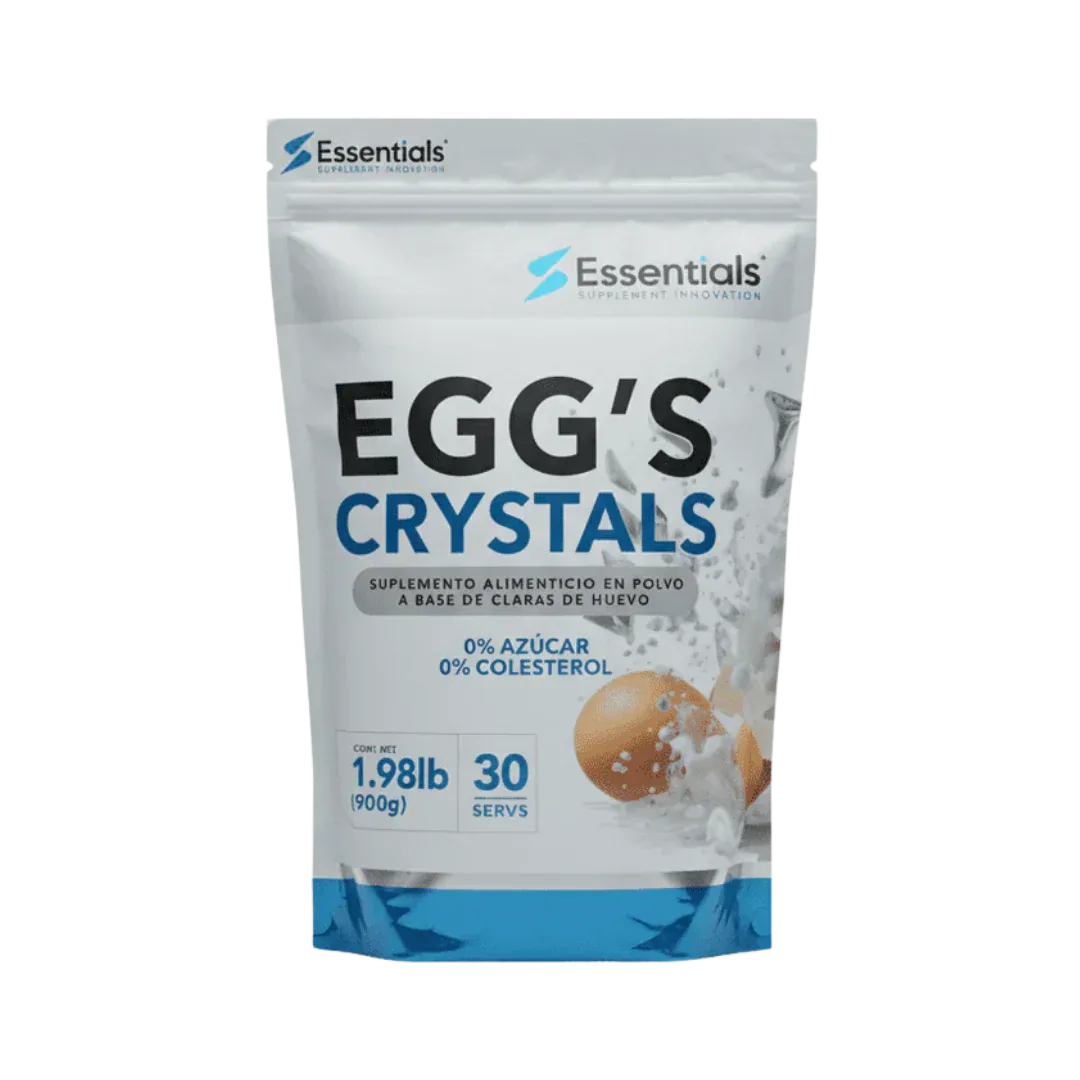 Proteína de Huevo Egg Crystals 2lbs Essentials - Sin Lactosa - Get Fit Mexico
