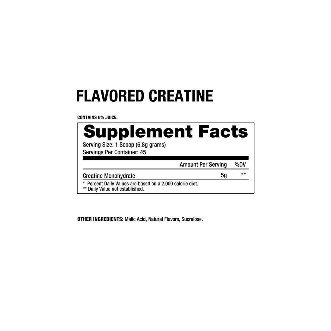 Creatina Monohidrato con Sabor Dragon Pharma Essentials - 45 Servicios para Aumentar Fuerza y Masa Muscular - Get Fit Mexico