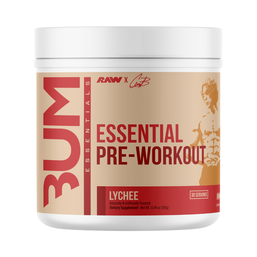 Essential Pre Entreno de CBUM x RAW