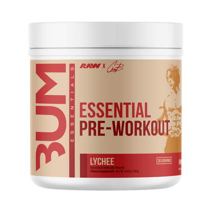 Essential Pre Entreno de CBUM x RAW