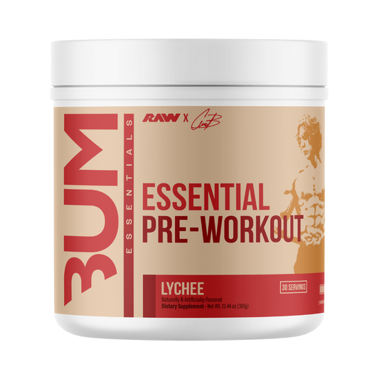 Essential Pre Entreno de CBUM x RAW
