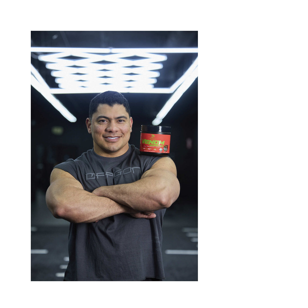 Venom Essential Pre-Entreno Dragon Pharma | Energía Extrema, Enfoque y Pump 30 Servicios
