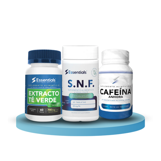 Combo Quemador Termogénico - Té Verde + Sinefrina + Cafeína