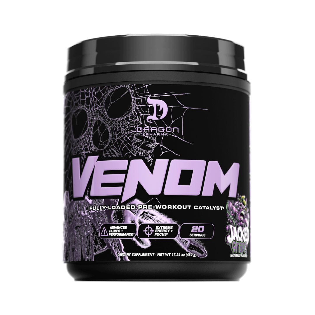 Pre-Entreno Venom Catalyst Avanzado con Patentes | Máximo Rendimiento Dragon Pharma