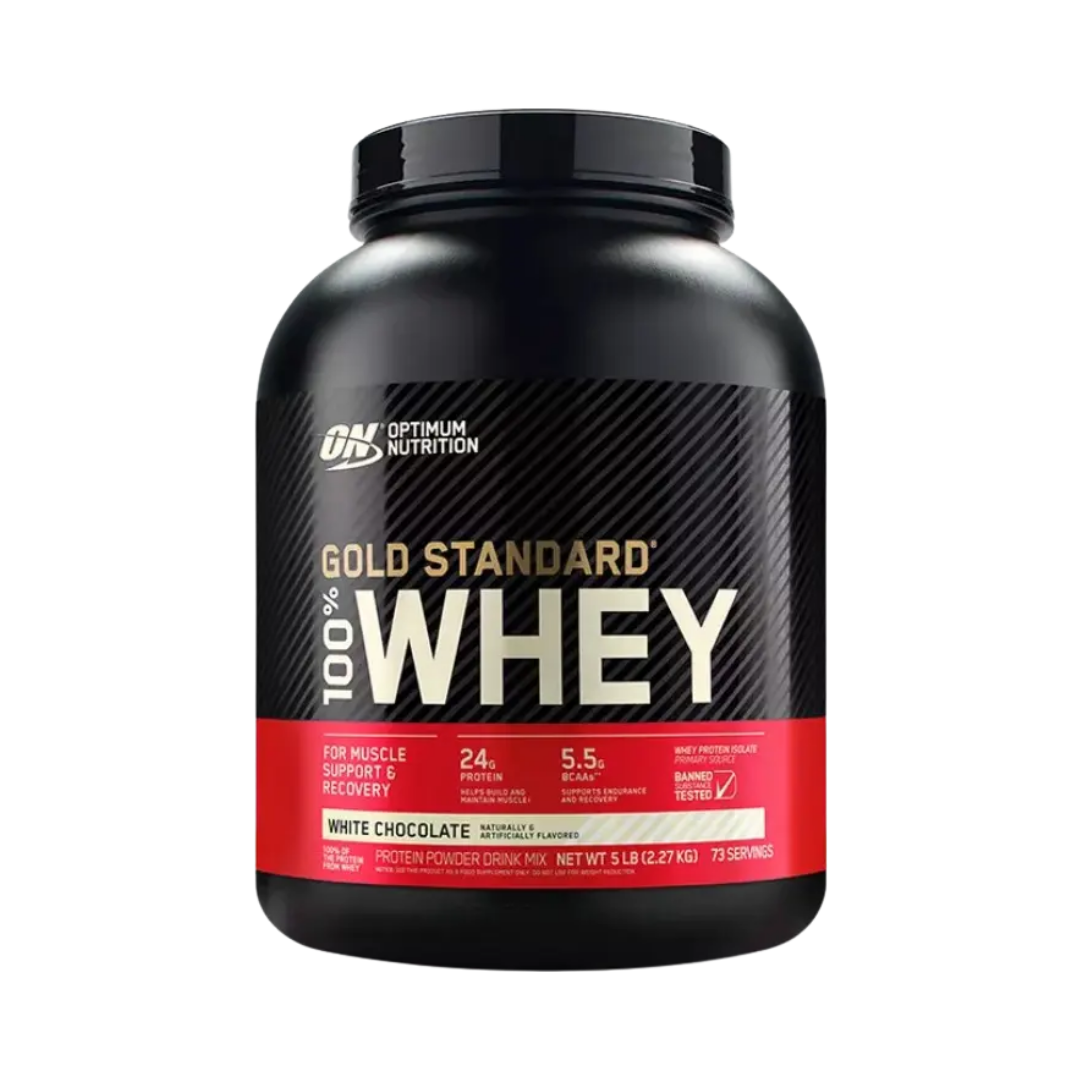 Gold Standard Whey 5lbs Optimum Nutrition - 24g Proteína