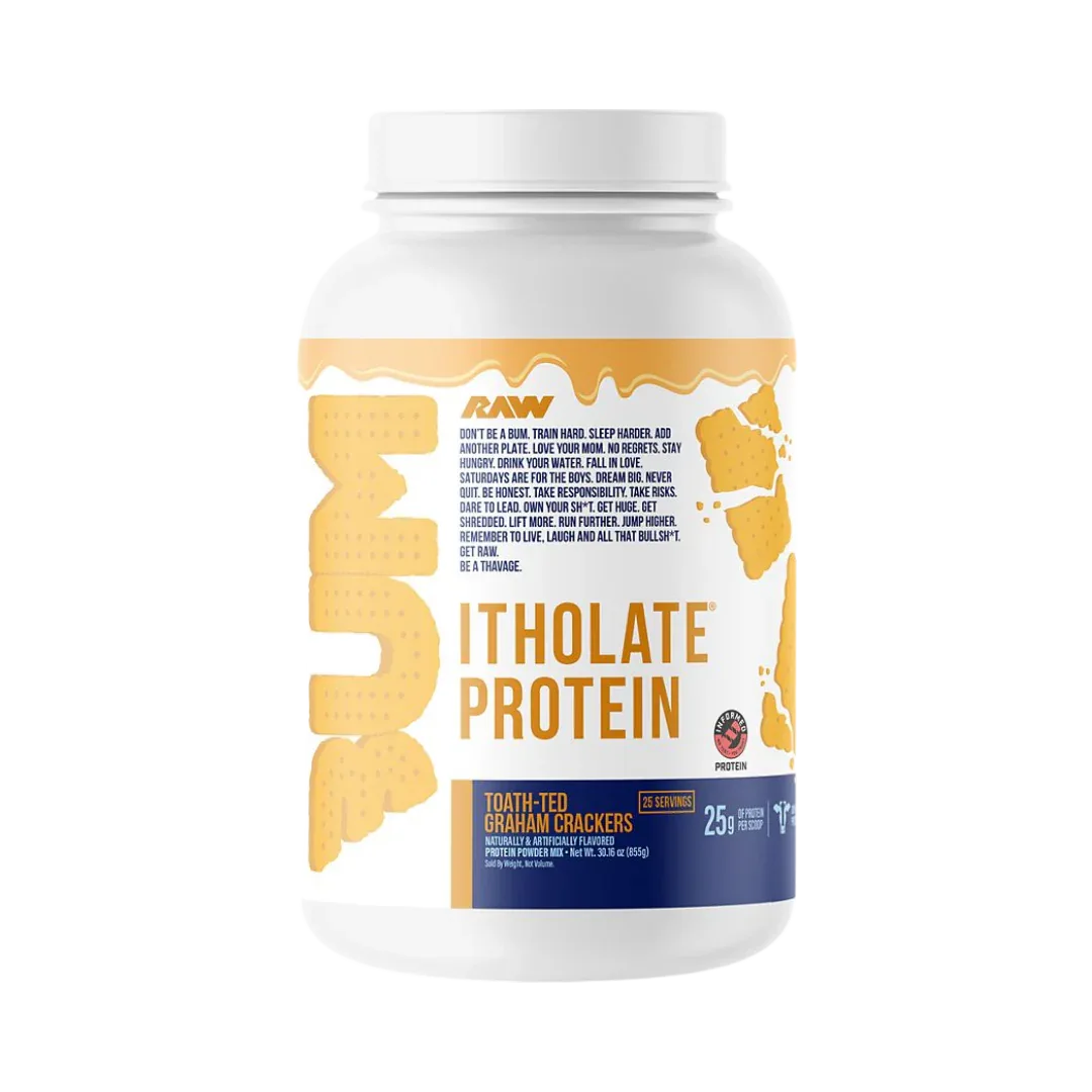 Proteína Isolate CBUM Itholate 2lbs - RAW Nutrition - Get Fit Mexico