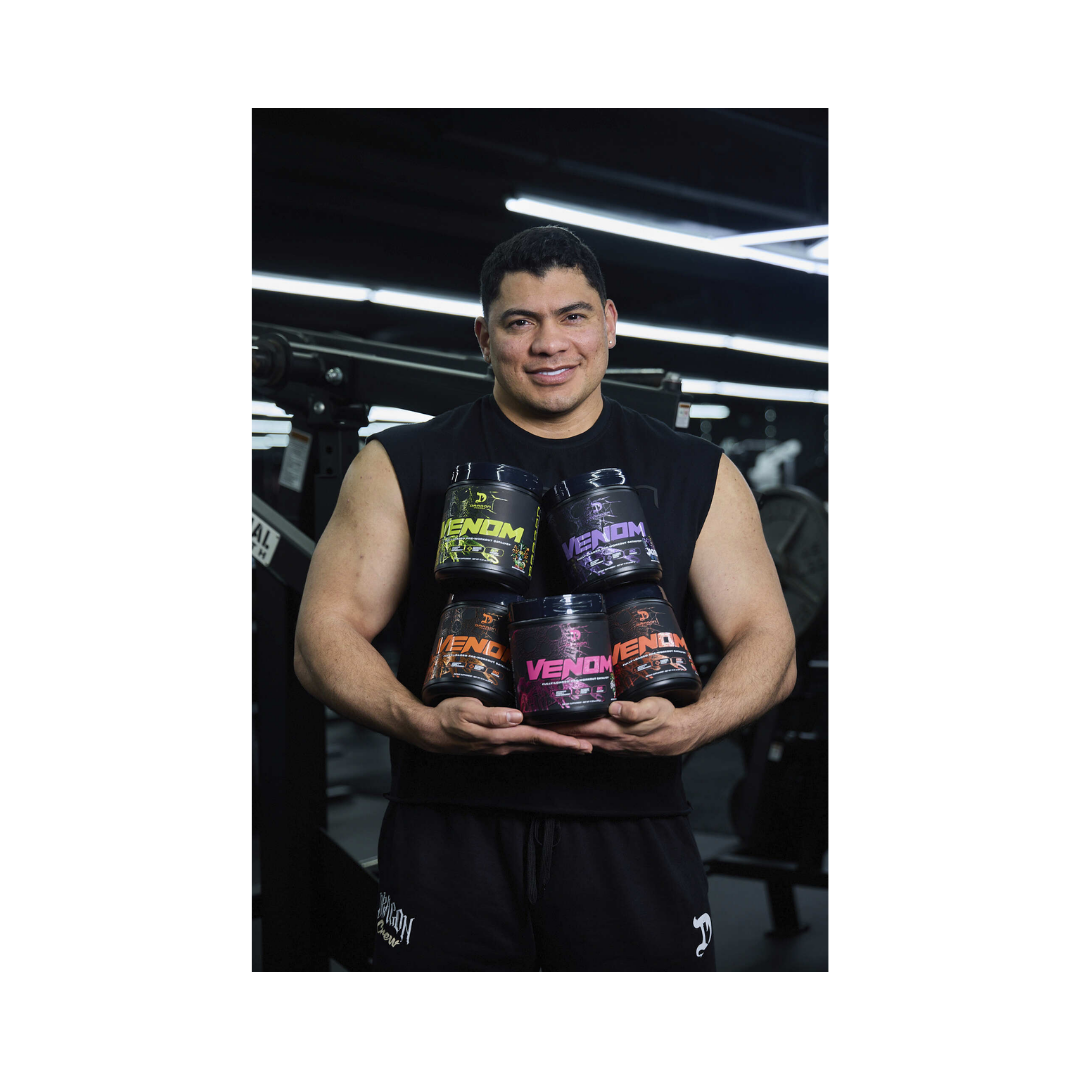 Pre-Entreno Venom Fully Loaded Catalyst Avanzado con Patentes | Máximo Rendimiento Dragon Pharma