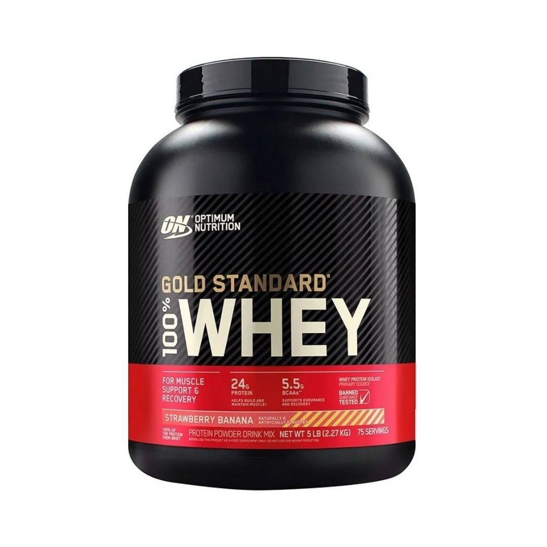 Gold Standard Whey 5lbs Optimum Nutrition - 24g Proteína