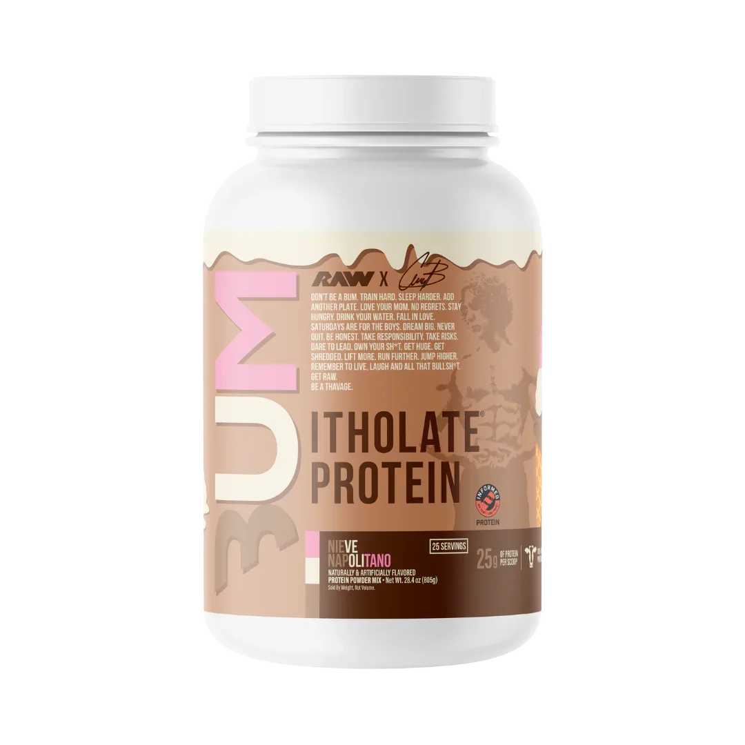Proteína Isolate CBUM Itholate 2lbs - RAW Nutrition - Get Fit Mexico