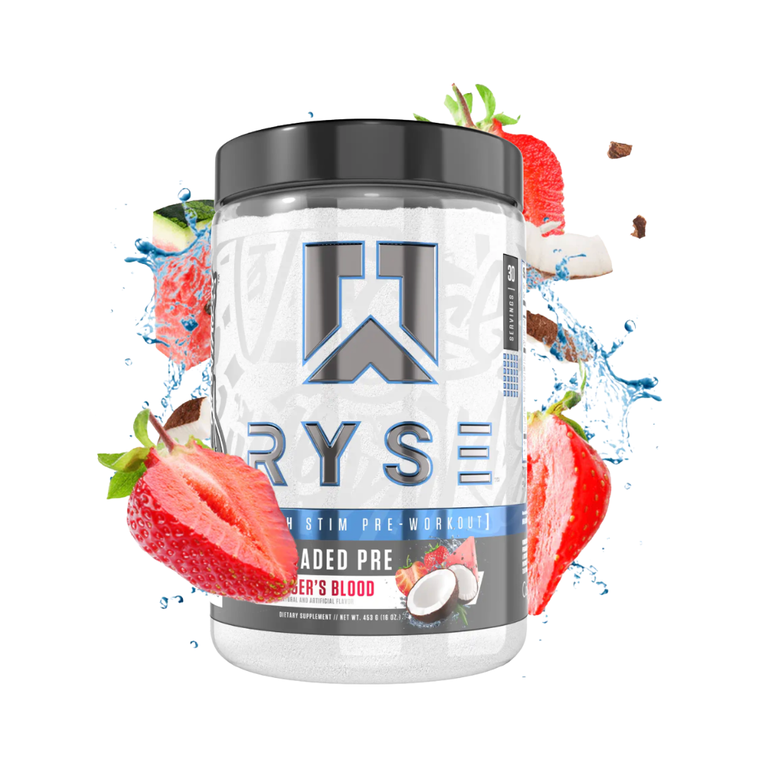 Loaded Pre-Entreno RYSE - Energía, Pump y Enfoque 30 Tomas