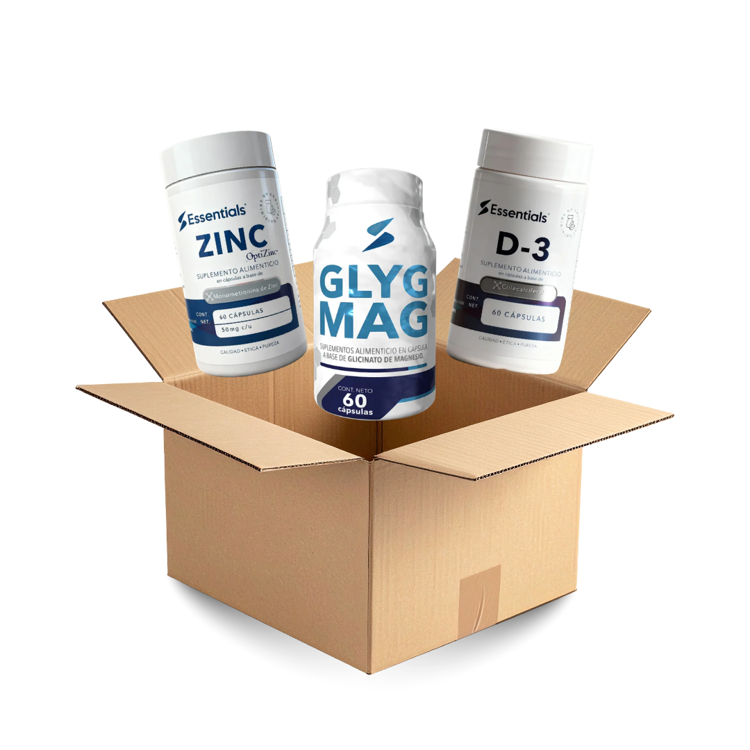 Combo Triada Hormonal 360° | Zinc + D3 + Magnesio Glicinato — Equilibrio Total