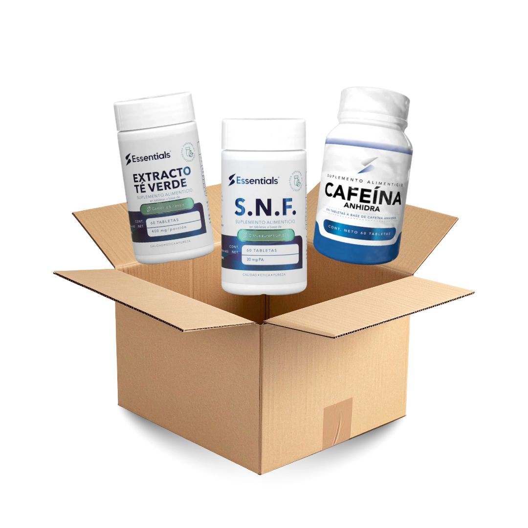 Combo Quemador Termogénico - Té Verde + Sinefrina + Cafeína