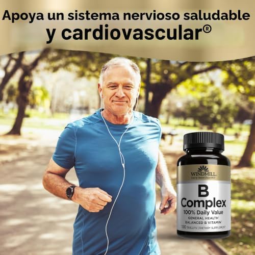 Complejo B Windmill - Apoya sistema nervioso y cardiovascular - Get Fit Mexico
